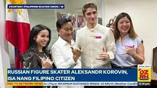 Russian figure skater Aleksandr Korovin, isa nang filipino citizen