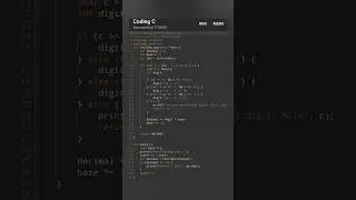 Hexadecimal To Decimal Code Converter in C-Programming 