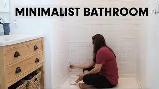 CLEANING Motivation | MINIMALIST Bathroom Clean With Me