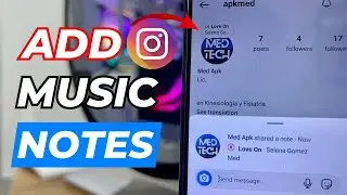 How to Add Music On Instagram Notes 2024 || Put Music On Instagram Messages Notes