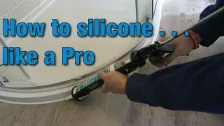 How to install & apply silicone caulk | Tutorial | Video Guide | DIY | Bathroom Hacks