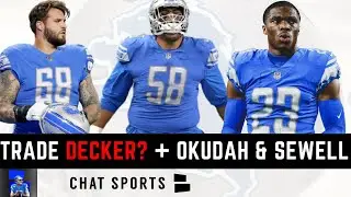 Today’s Lions Rumors: Trade Taylor Decker? Jeffrey Okudah’s Future, Penei Sewell At LT, and Williams