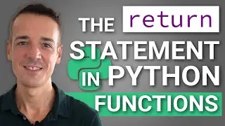 How to RETURN values in Python functions | The “return” statement in fruitful functions