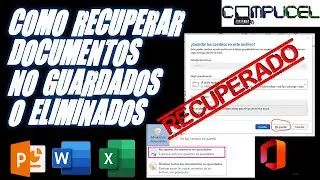 COMO RECUPERAR DOCUMENTOS NO GUARDADOS O ELIMINADOS / RECUPERAR ARCHIVOS NO GUARDADOS WORD ✅