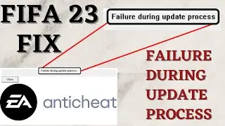 FIFA 23 Failure during update process