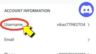 Discord App Username Change Kaise Karte Hai | How To Change Username On Discord Mobile