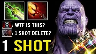 THANOS MID IS BACK! 1 Shot Delete Ursa Late Most Crazy Max Spell DMG Grandmaster Lion 7.37 Dota 2