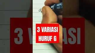 3 VARIASI UMUM HURUF G