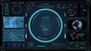 HUD Virtual Radar Hologram Interface System