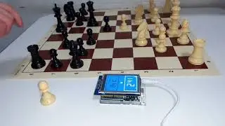 Arduino UNO TFT LCD Touch Chess Clock in Action