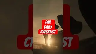 Car Daily Maintenance Checklist