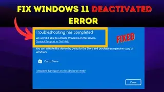 Fix Windows 11 Deactivated After 24H2 Update (2025)