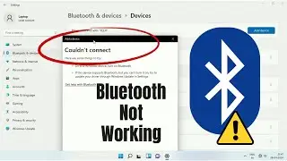 Bluetooth Device Not Working On Windows 11