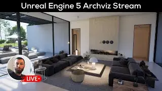 Unreal Engine 5.4 Archviz Stream |🔴LIVE | Q&A