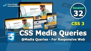 CSS Media Queries Full Tutorial For Beginners Session 32 | Tutor Pratik