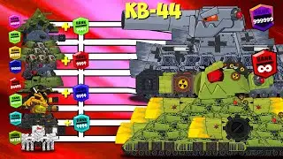 Tanks Rank Up Fight Defeat the boss - Мультики про танки