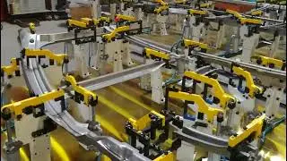 Welding Fixture Of Automotive Floor Part For Assembly Part