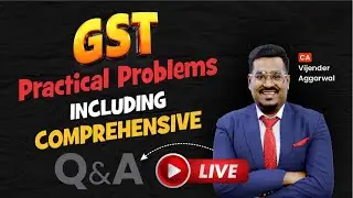CA-Inter Taxation | Pre-Exam GST Q&A Marathon | CA Vijender Aggarwal