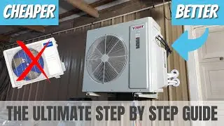 The Ultimate Ductless Mini-Split Step By Step Install - Tosot 36K Multi-Zone