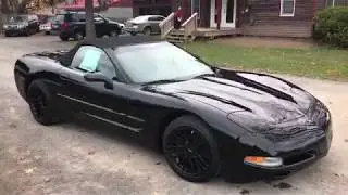 World's Cleanest C5? A 9,000 Mile 2001 Chevy Corvette: Startup, Tour & Overview