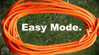 The Easiest Way to Coil Ropes, Extension Cords, & Hoses!