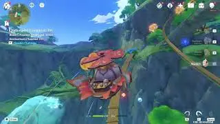 Genshin Impact Switch tracks using the junction Challenge Completed