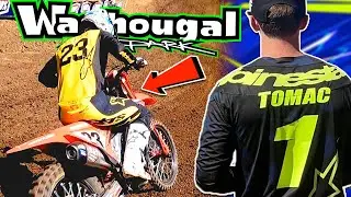 2023 WASHOUGAL MOTOCROSS - PASSED BY CHASE SEXTON + ELI TOMAC😱