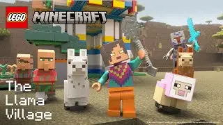 LEGO Minecraft The Llama Village – Pillager attack!