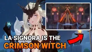 La Signora might be the Crimson Witch of Flames | Genshin Impact Theory