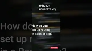 React  Quiz |  #programming #react #coding #insimplestway #shorts