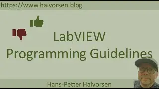 LabVIEW Programming Guidelines