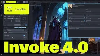 Invoke - 4.0 Open Source Release - New Model Manager Interface, Gradient Denoising & More...