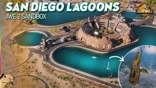 San Diego Lagoon Stadium - Jurassic World Evolution 2 Sandbox Speedbuild