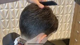 How to cut children's hair with scissors