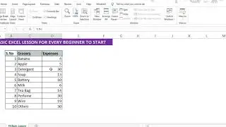 BASIC EXCEL