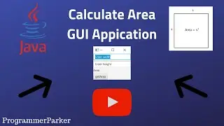 Area GUI Application | Java Tutorial (2020)