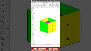 Coreldraw 3D Design | 3d Design Corelraw Tutorial | Creative Art Ideas in Coreldraw| Coreldraw Short