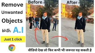How to Remove Unwanted Objects from Photos with AI | How To REMOVE A PERSON From Any Photo