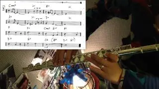 all of me - jazz flute / standard with score