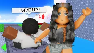 Playing Roblox Chained With My Girlfriend