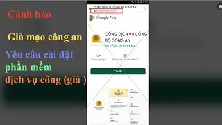 Cảnh báo dạ mạo công an gửi link tải phần mềm dả mạo VNeID để kiểm soát điện thoại | dandev