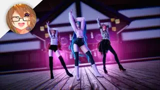 【MMD】EVERGLOW (에버글로우) - Adios【+Motion DL】