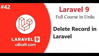 (42) Delete Record in Laravel | Delete Record in Laravel using Laravel Eloquent