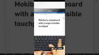 The Future of Typing : Mobiko Keyboard⌨️🤖 #trending #pc #keyboard #typewriting #shorts #viral #tech