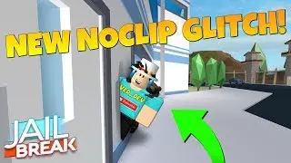 CRAZY NEW NOCLIP GLITCH IN JAILBREAK! (Roblox)
