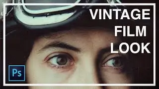 Give your photos a vintage film look | Photoshop Tutorial