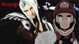 Mario Kills Sephiroth?(Animation)= Smash bros ultimate reveal