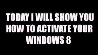 How To Activate Windows 8 PRO | How To Fix Error 0xC004F061