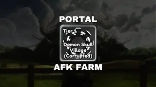 How To AFK Farm Demon Skull Village Portals In Anime Last Stand