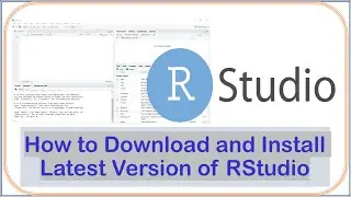 How to Download and install RStudio